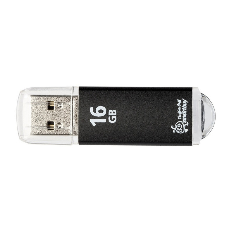 картинка Флеш-диск SmartBuy 16 GB USB 2.0, V-Cut, черный, SB16GBVC-K от магазина Альфанит в Кунгуре
