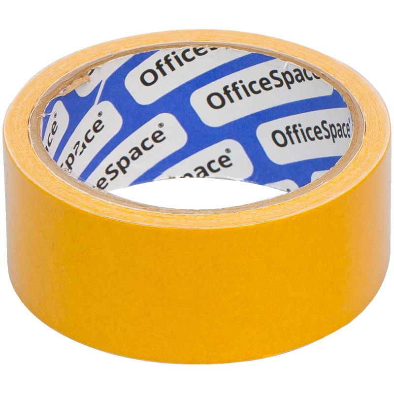 картинка Скотч двусторонний, 39мм*10м, полипропилен, OfficeSpace, KLDc_48504 от магазина Альфанит в Кунгуре