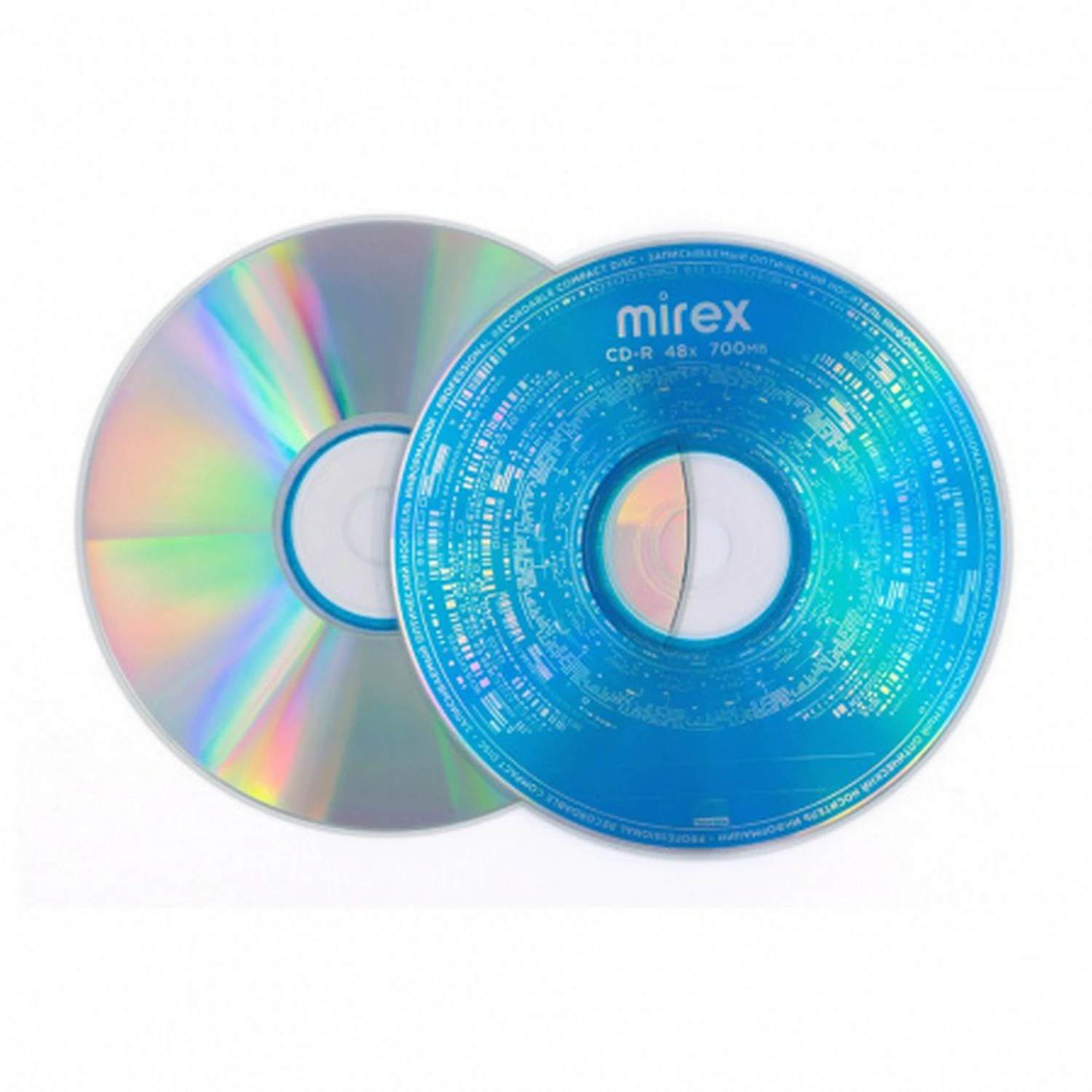 картинка Диски CD-R Mirex Standard SP, 50 шт, 48x, термоупаковка от магазина Альфанит в Кунгуре