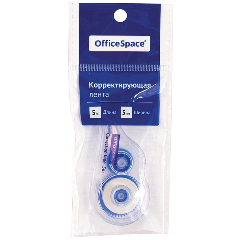картинка Корректирующая лента, 5мм*5м, OfficeSpace, Cq_15469 от магазина Альфанит в Кунгуре