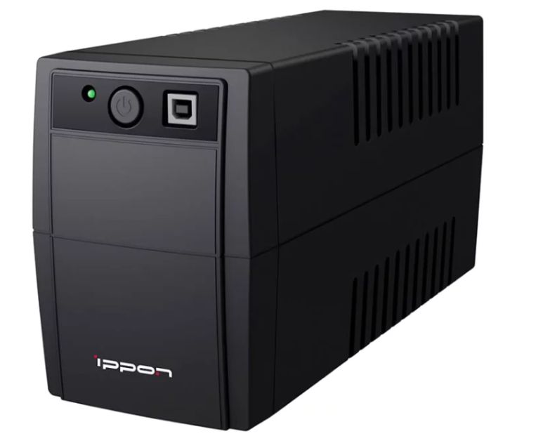 картинка ИБП Ippon Back Basic 850 Euro, 850VA/480W, 2 EURO розетки от магазина Альфанит в Кунгуре
