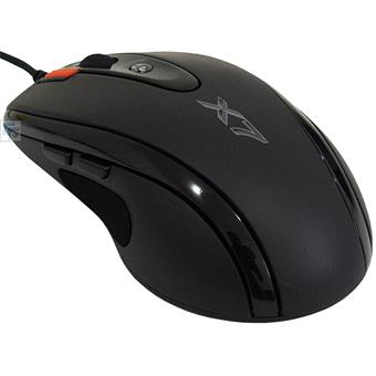 картинка Мышь проводная A4Tech X-710BK, 200-2000 dpi, USB, черный от магазина Альфанит в Кунгуре