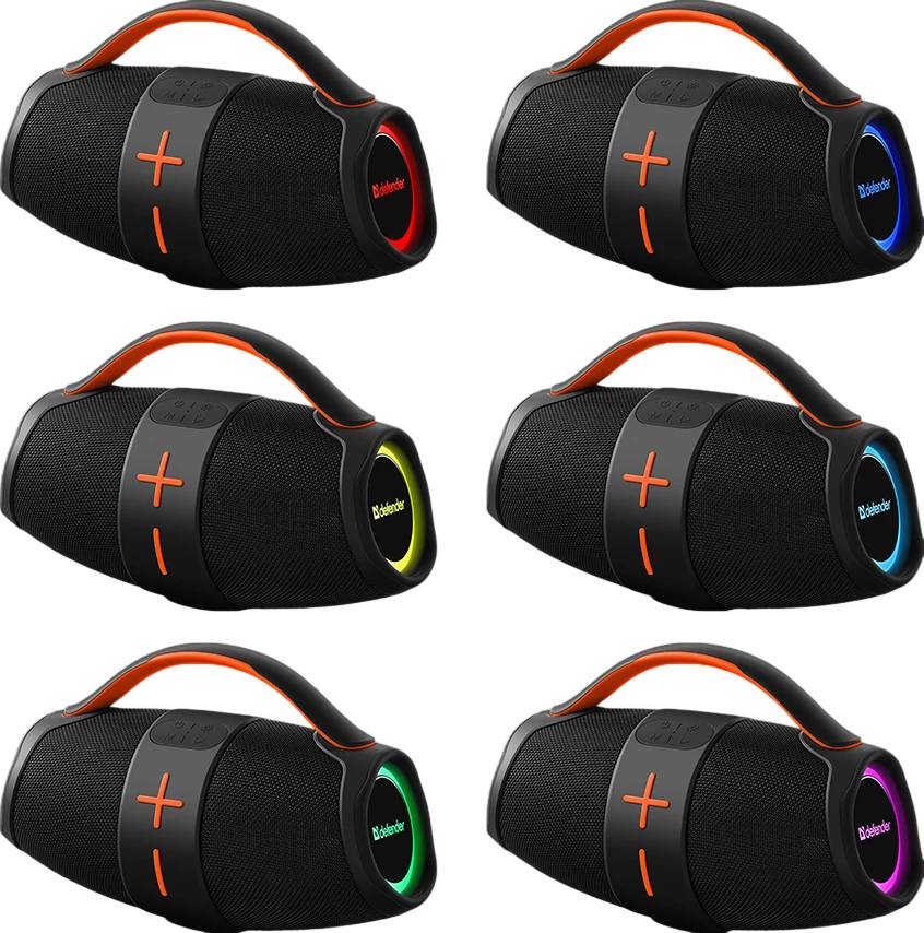 картинка Портативная колонка Defender Beatbox 24, 25Вт, 3600мАч, USB, радио, SD, AUX, черный, 65324 от магазина Альфанит в Кунгуре