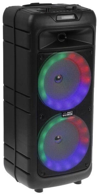 картинка Портативная колонка B52 Party Box, 40Вт, 4500мАч, Bluetooth, USB, радио, microSD, черный, 10100 от магазина Альфанит в Кунгуре