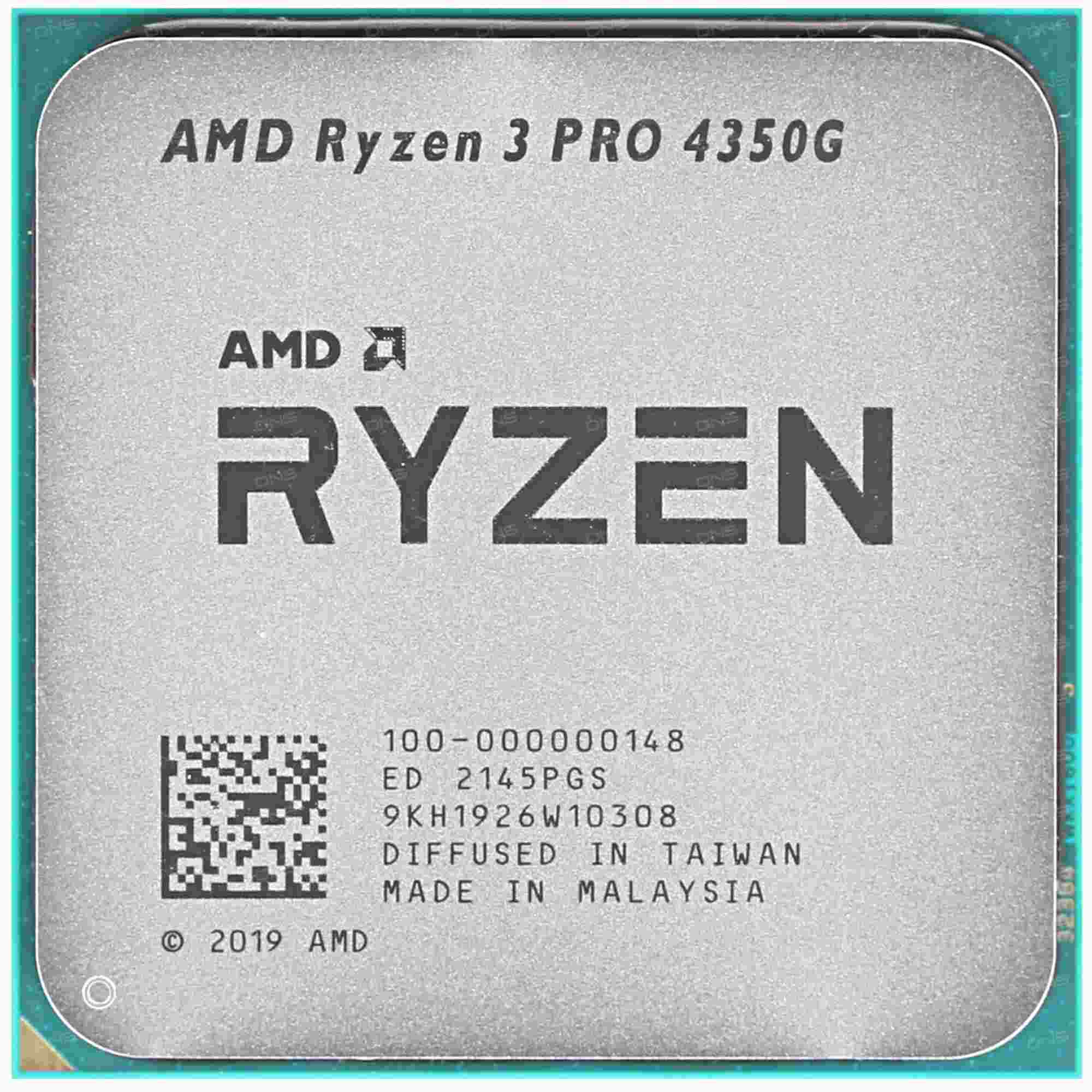 картинка Процессор AMD Ryzen 3 PRO 4350G, 3.8-4.0 GHz, 4C/8T, 2 Mb L2, DDR4-3200, GPU Radeon Graphics, OEM от магазина Альфанит в Кунгуре