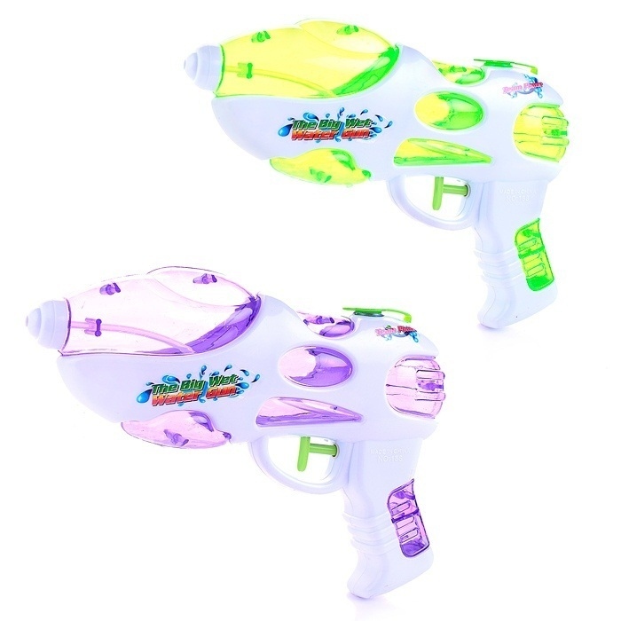 картинка Пистолет водный, 23*14 см, пластик, желтый, "Water gun", КНР, 7188B от магазина Альфанит в Кунгуре