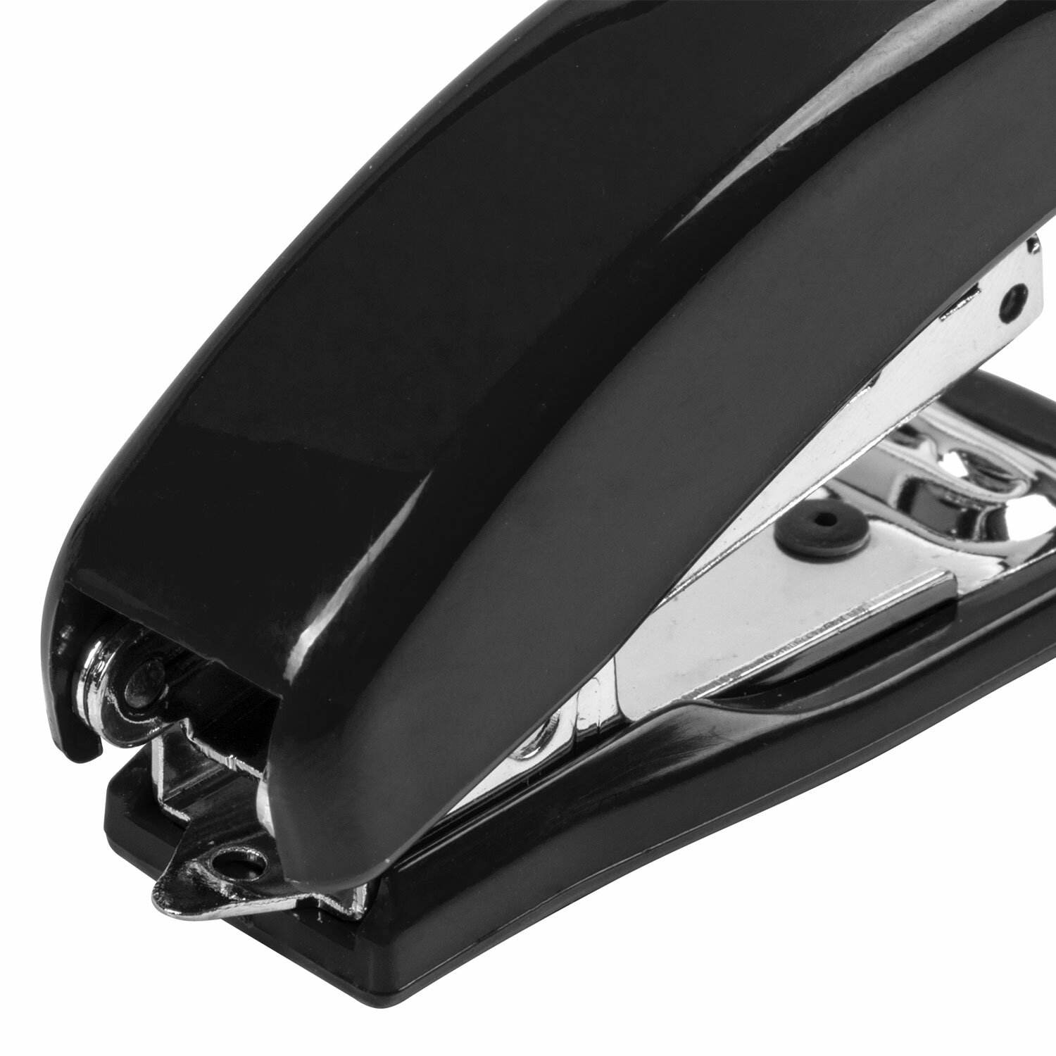 картинка Степлер № 10, на 12 л, с антистеплером, черный, мини, "Classic", BRAUBERG, 222544 от магазина Альфанит в Кунгуре