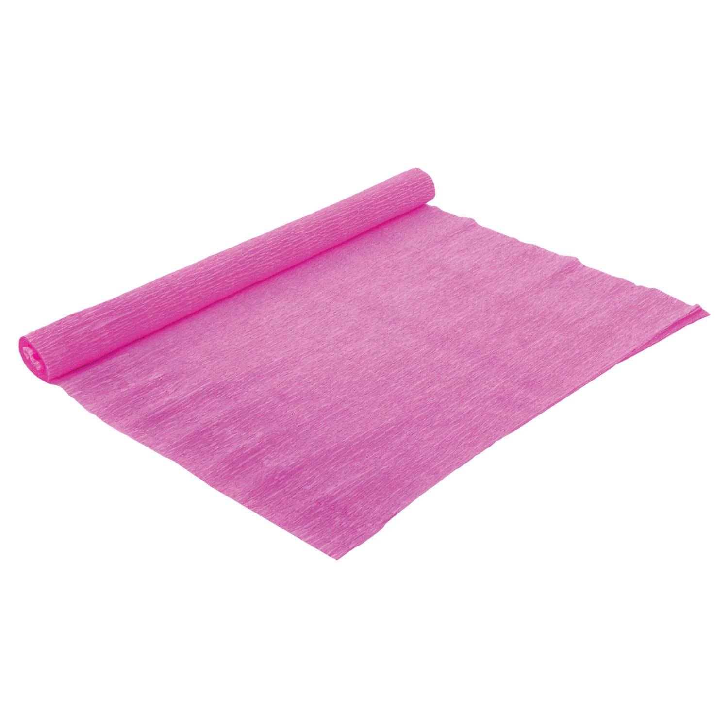 картинка Бумага гофрированная, 50*250 см, 1 л, 1 цв, 110 г/м2, розовый, рулон, ОСТРОВ СОКРОВИЩ, 129150 от магазина Альфанит в Кунгуре