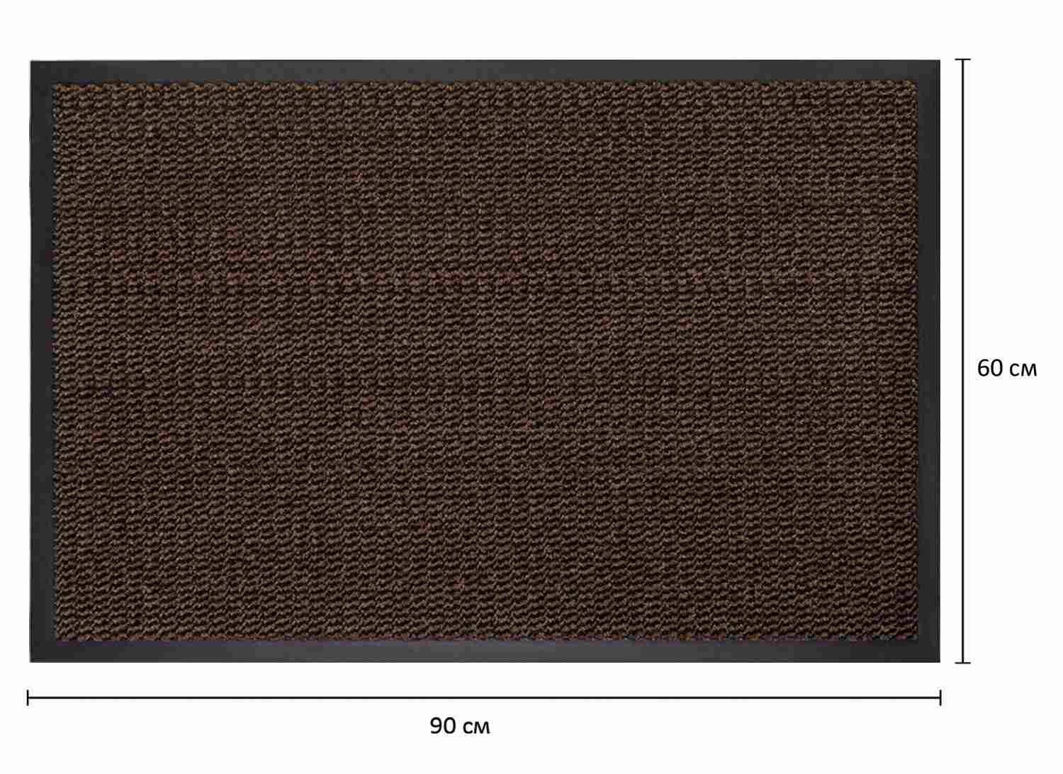 картинка Коврик входной, 60*90 см, коричневый, влаговпитывающий, "Тафлинг", LAIMA, 606884 от магазина Альфанит в Кунгуре