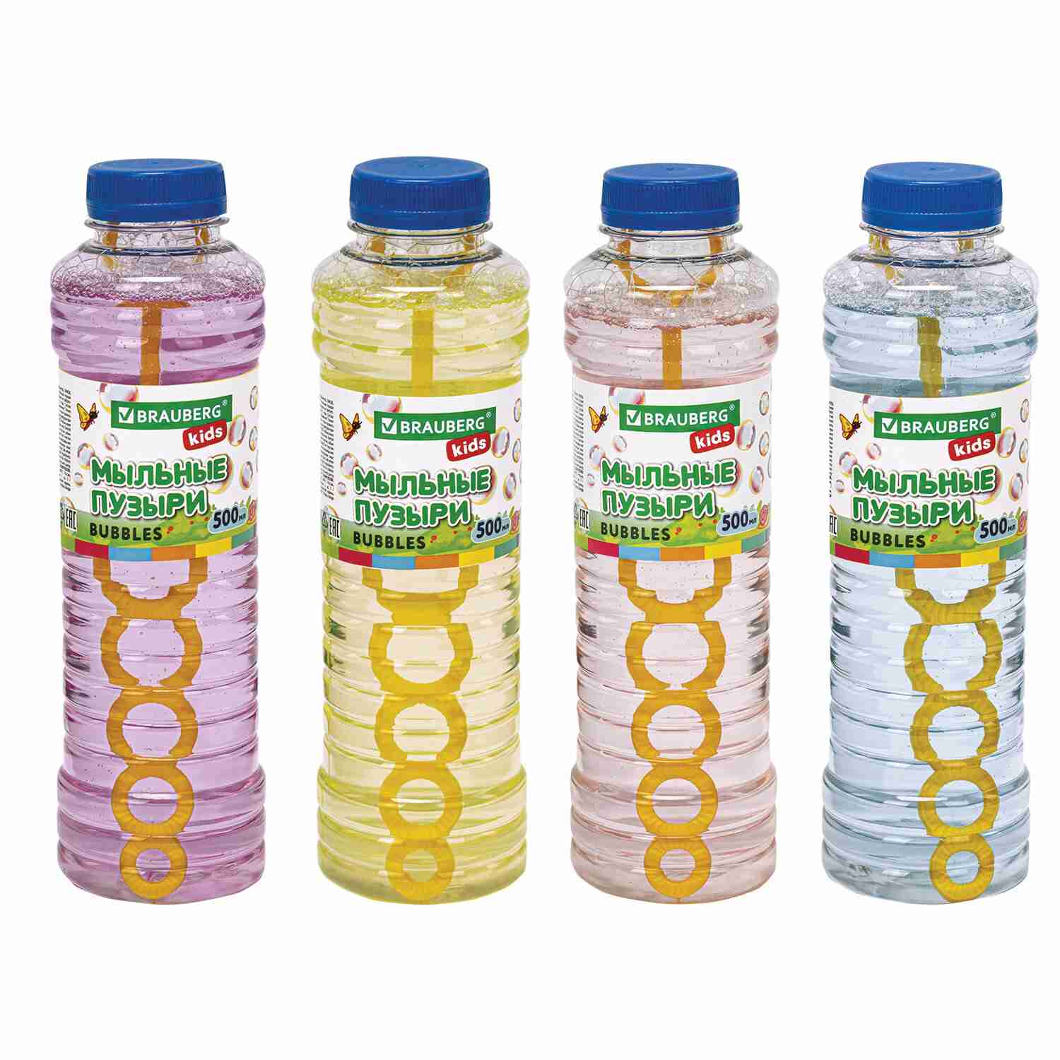 картинка Мыльные пузыри 500 мл, BRAUBERG KIDS, 665454 от магазина Альфанит в Кунгуре