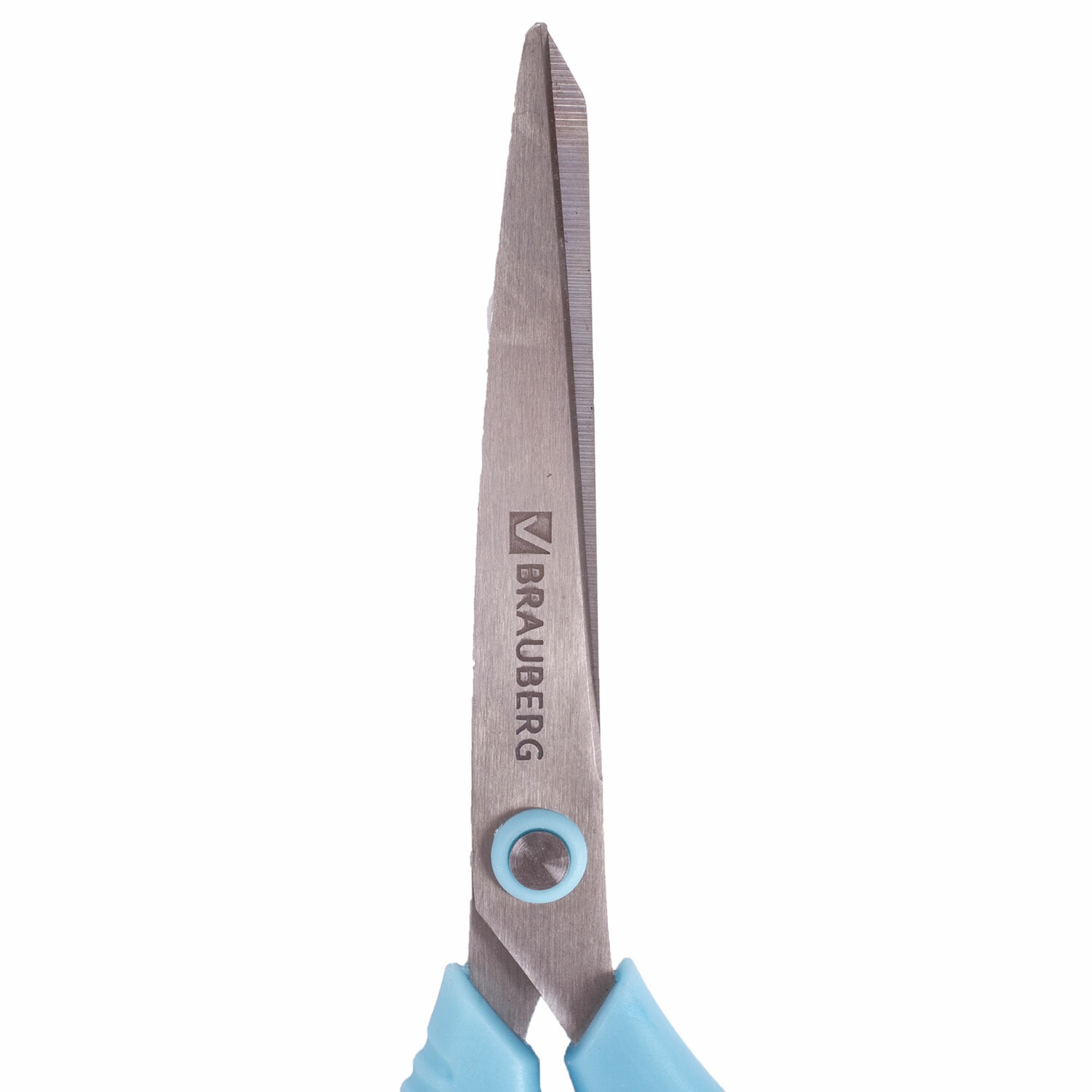 картинка Ножницы 216 мм, фиолетовый/бирюзовый, "Extra 3D", BRAUBERG, 236453 от магазина Альфанит в Кунгуре