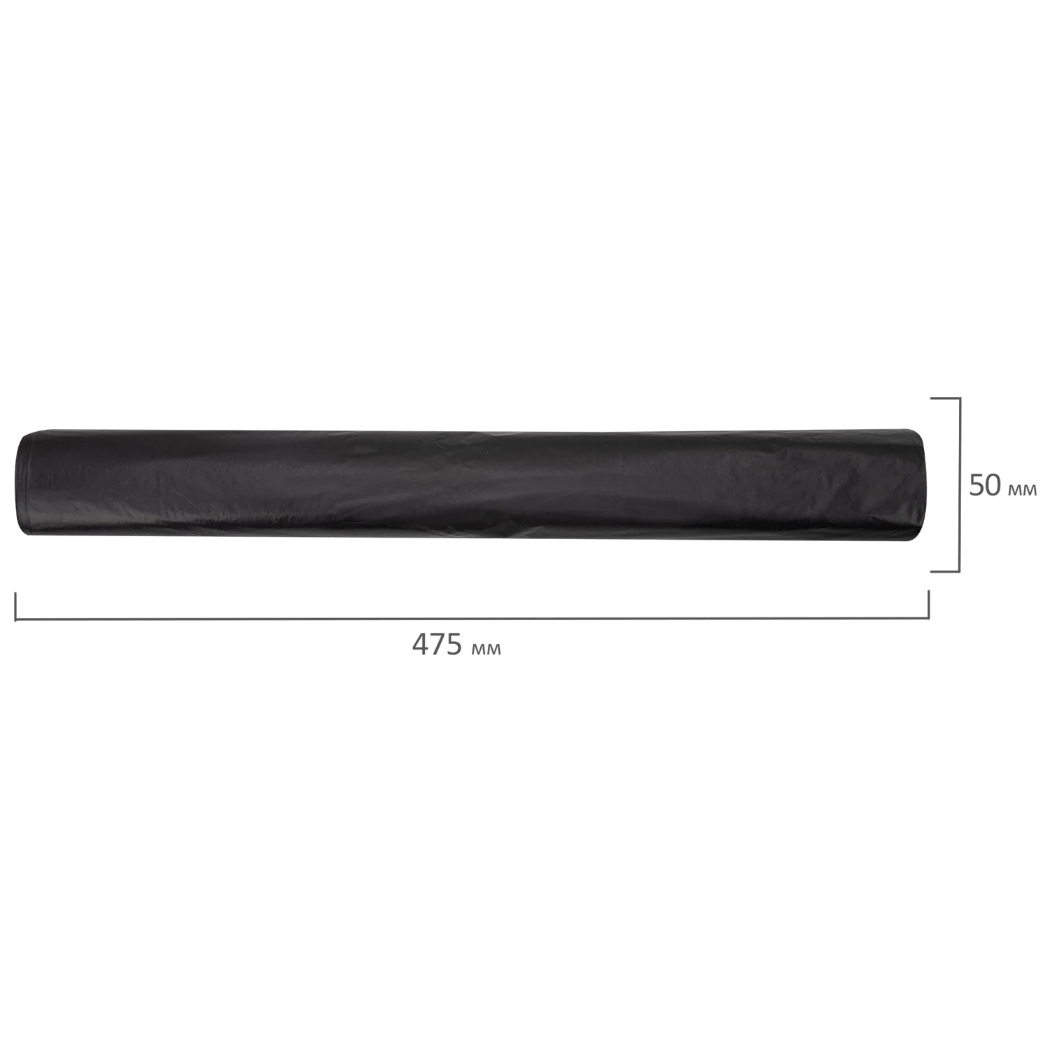картинка Мешки для мусора, 240 л, 10 шт, 88*130 см, 50 мкм, черные, WBZ, 702680 от магазина Альфанит в Кунгуре