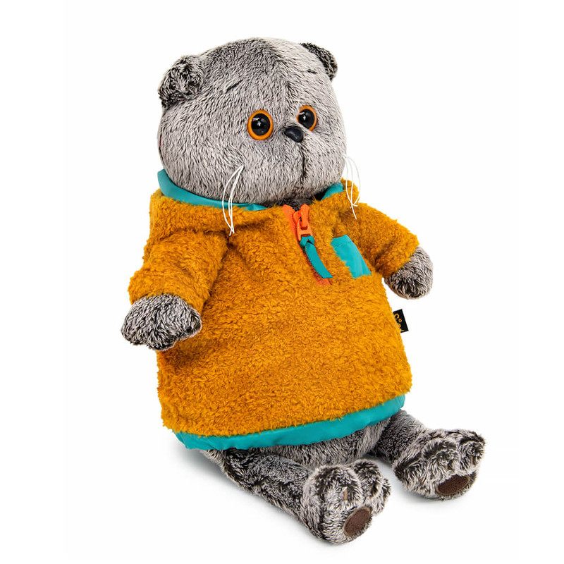 картинка Игрушка мягкая, 25 см, "Кот Басик в анораке", Budi Basa, Ks25-297 от магазина Альфанит в Кунгуре