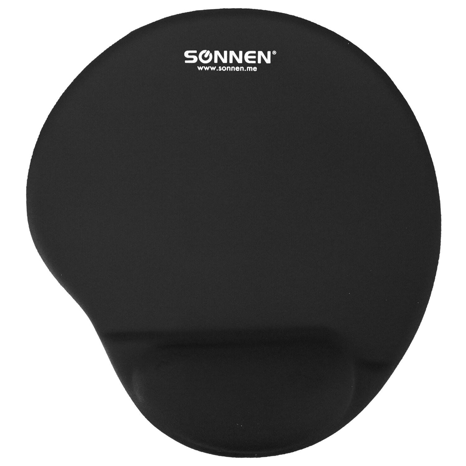 картинка Коврик для мыши SONNEN "Journey", 250*220*20 мм, полиуретан, черный, 513299 от магазина Альфанит в Кунгуре
