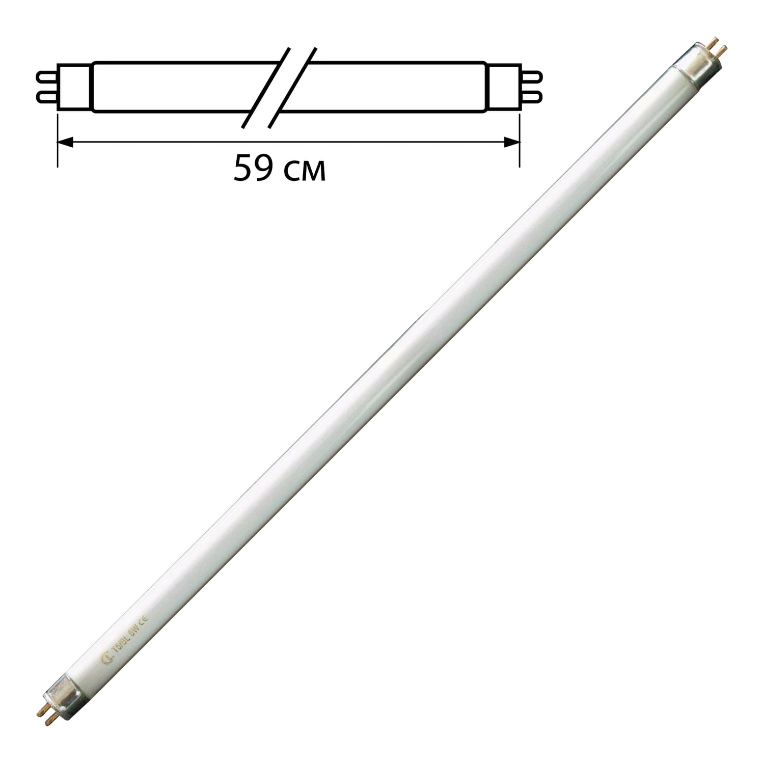 картинка Лампа люминесцентная OSRAM L18/640, 18 Вт, холодный белый свет, цоколь G13 от магазина Альфанит в Кунгуре