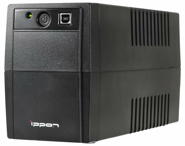 картинка ИБП Ippon Back Basic 650 Euro, 650VA/360W, 2 EURO розетки от магазина Альфанит в Кунгуре
