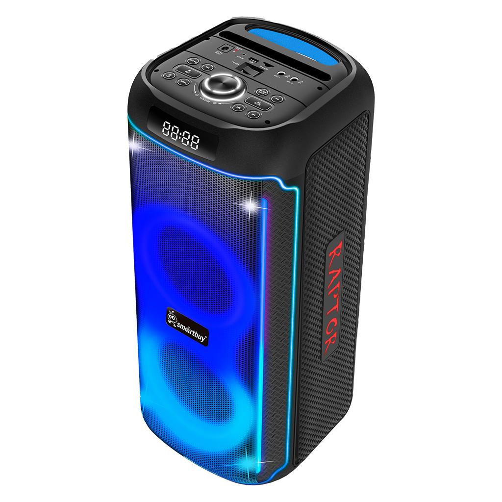 картинка Портативная колонка SmartBuy 5760 Raptor, 100Вт, 4500мАч, Bluetooth, USB, радио, SBS-5760 от магазина Альфанит в Кунгуре