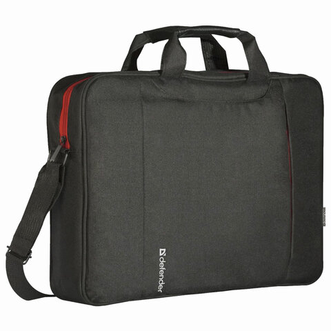 картинка Сумка для ноутбука 15.6" Defender Geek, черный, 26084 от магазина Альфанит в Кунгуре