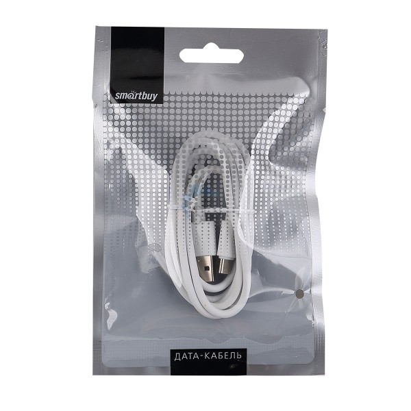 картинка Кабель USB 3.1 USB-USB Type C, 1.2м белый SmartBuy iK-3112 от магазина Альфанит в Кунгуре