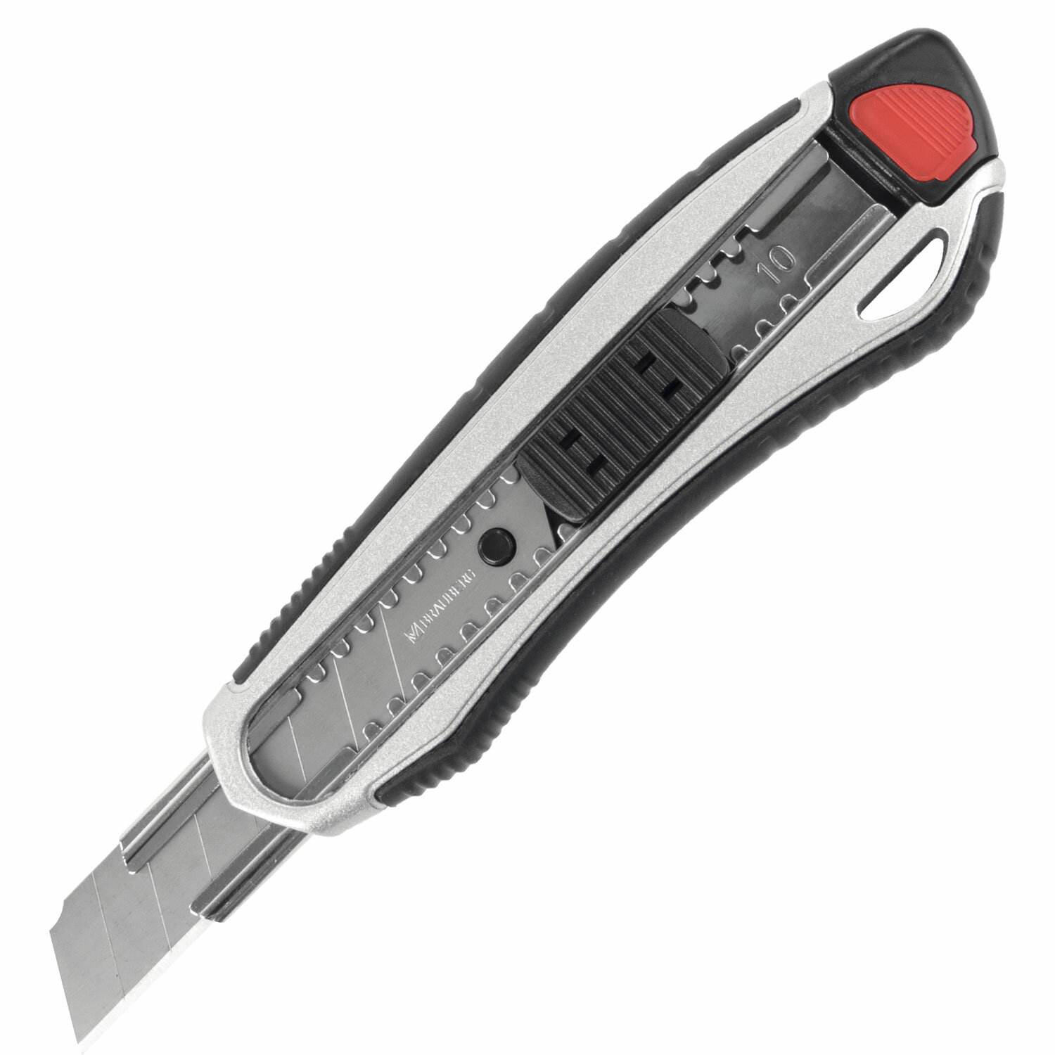 картинка Нож канцелярский 18 мм, мощный, "Heavy duty", BRAUBERG, 237158 от магазина Альфанит в Кунгуре