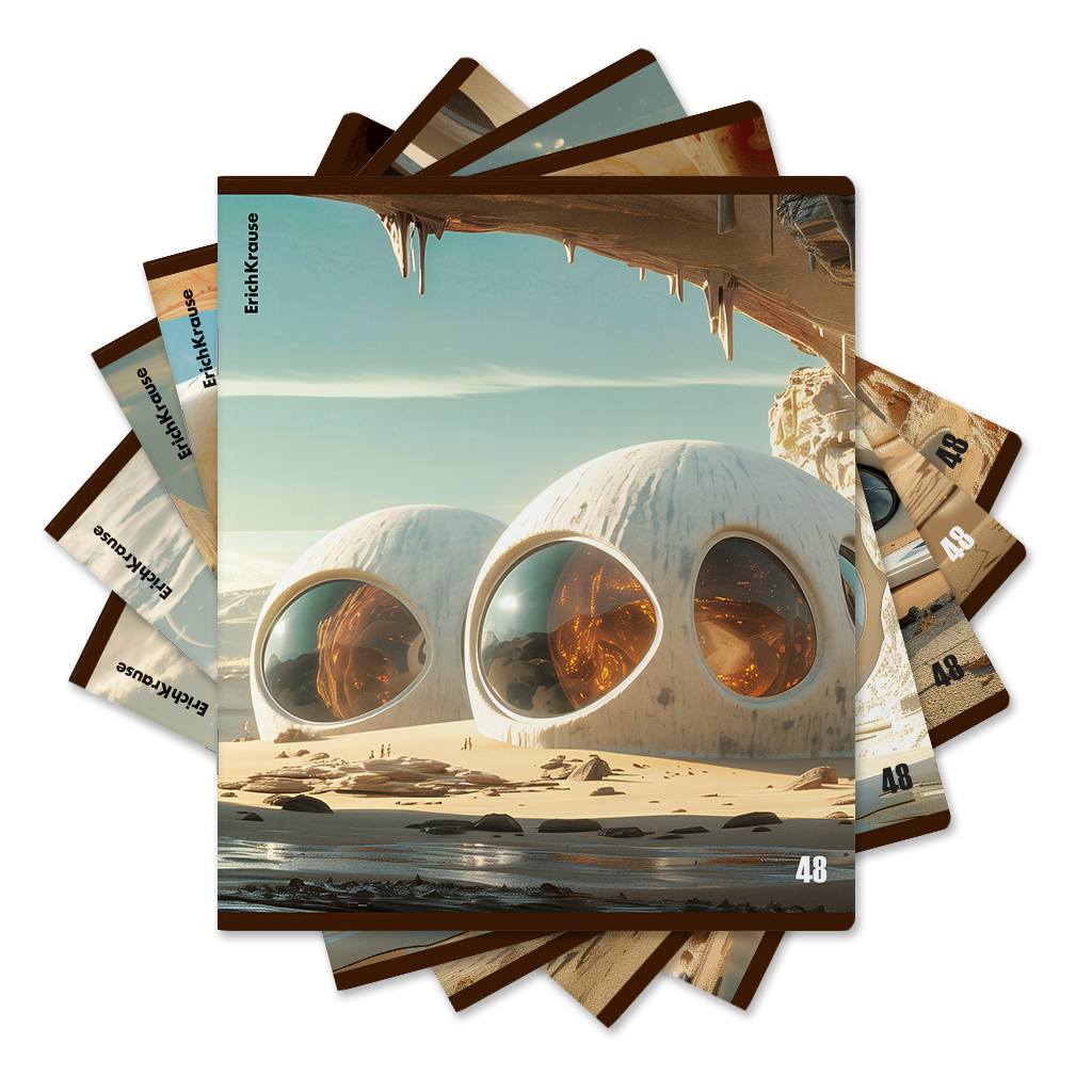 картинка Тетрадь 48 л, А5, клетка, "Dune", Erich Krause, 52961 от магазина Альфанит в Кунгуре