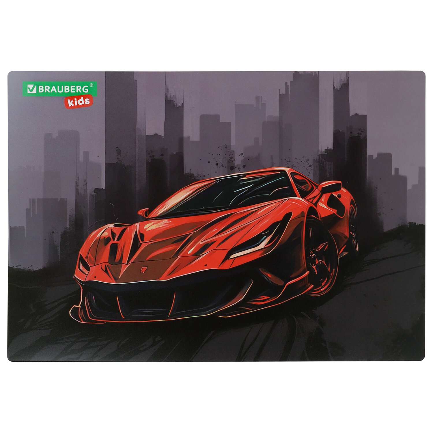 картинка Настольное покрытие, А3+, пластик, "Red car", BRAUBERG, 272368 от магазина Альфанит в Кунгуре
