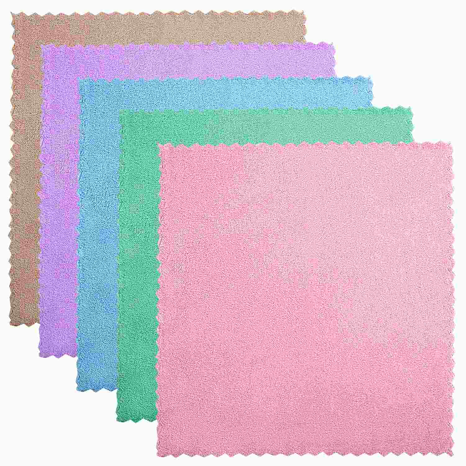 картинка Салфетки из микрофибры, 10 шт, 30*30 см, ассорти, "Pastel", LAIMA, 608445 от магазина Альфанит в Кунгуре