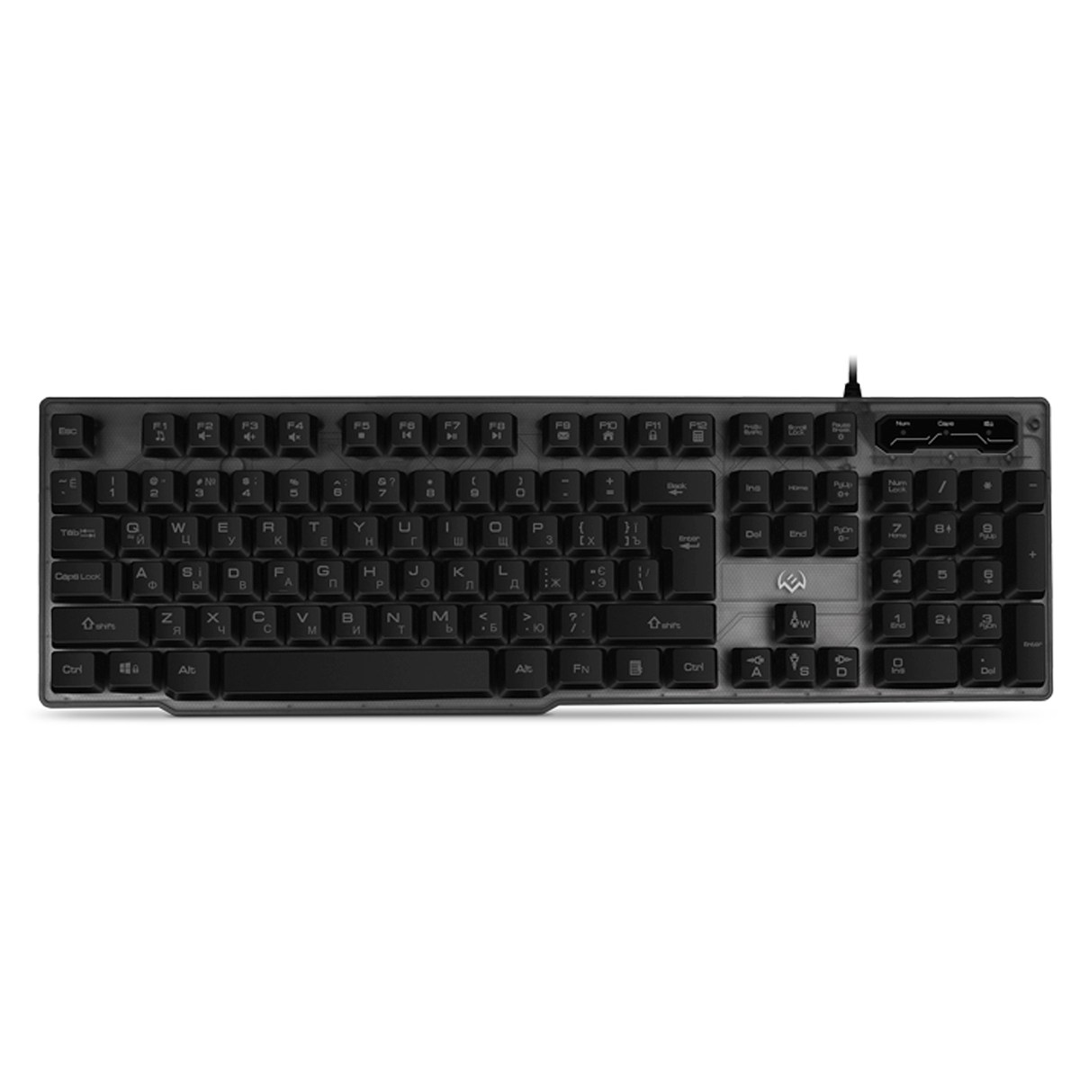 картинка Клавиатура проводная Sven KB-G8500, USB, черный, подсветка, SV-019709 от магазина Альфанит в Кунгуре