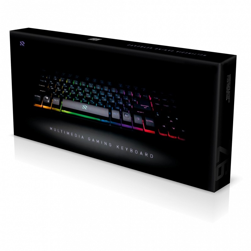 картинка Клавиатура  проводная игровая SmartBuy 356 Rush Z6, USB, мультимедиа, черный, подсветка, SBK-356G-K от магазина Альфанит в Кунгуре
