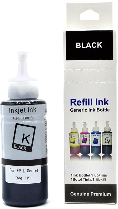 картинка Чернила Булат Epson T6731/C13T67314A для L800, black, 100мл от магазина Альфанит в Кунгуре
