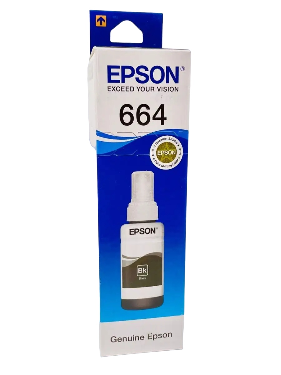 картинка Чернила Epson 70 мл Черный для L100/200 T6641 от магазина Альфанит в Кунгуре