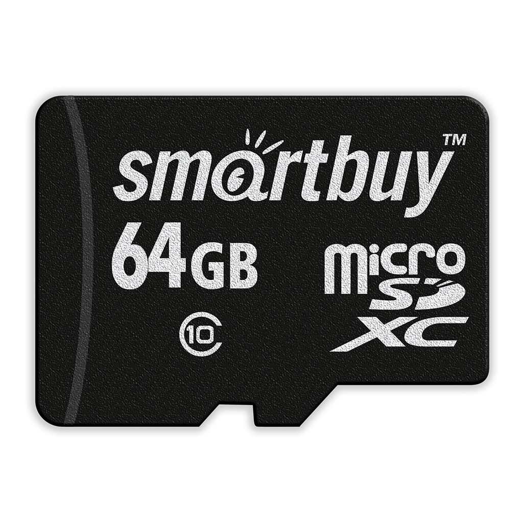 картинка Карта памяти micro-SDXC SmartBuy 64 GB Class 10, SB64GBSDCL10-00LE от магазина Альфанит в Кунгуре