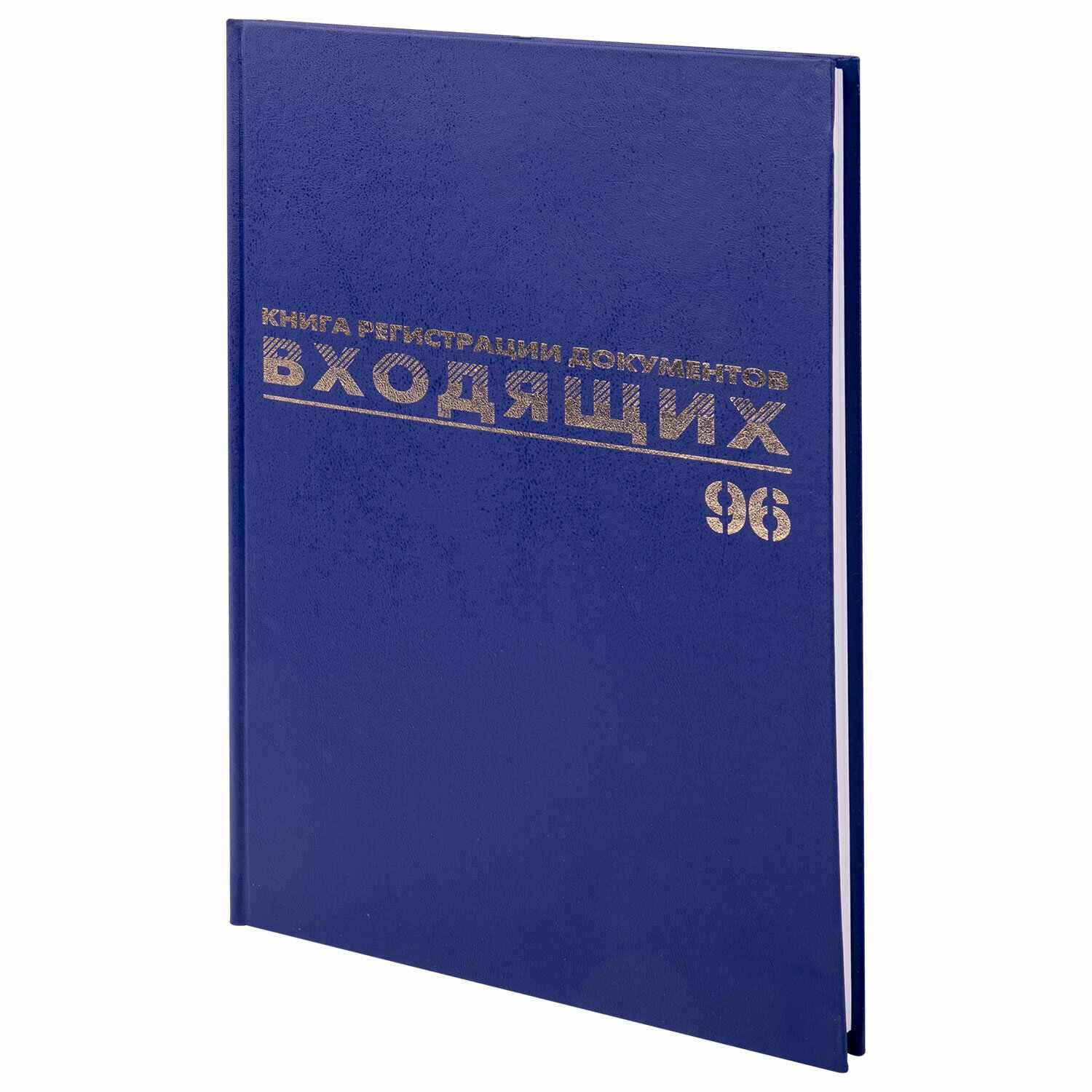 картинка Журнал регистрации входящих документов, А4, 96 л, бумвинил, BRAUBERG, 130146 от магазина Альфанит в Кунгуре