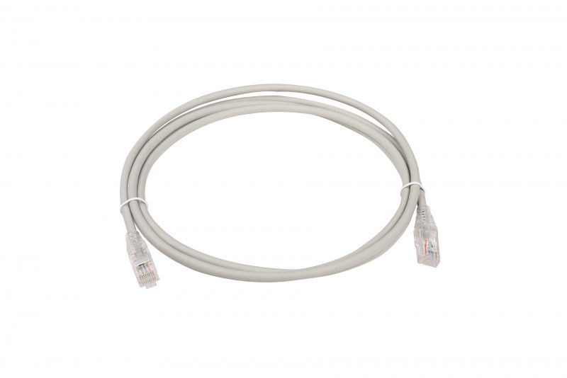 картинка Кабель патч-корд UTP-5e WRline RJ-45 — RJ-45, 2,0 м, серый, LSZH, WR-PC-RJ45-UTP-5E-2-GY от магазина Альфанит в Кунгуре