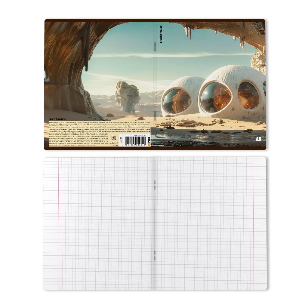 картинка Тетрадь 48 л, А5, клетка, "Dune", Erich Krause, 52961 от магазина Альфанит в Кунгуре