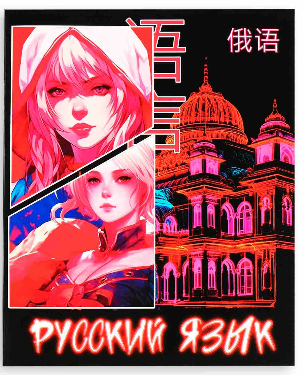 картинка Тетрадь предметная 36 л, А5, линия, "Аниме. Русский язык", ArtFox STUDY, 10185326 от магазина Альфанит в Кунгуре