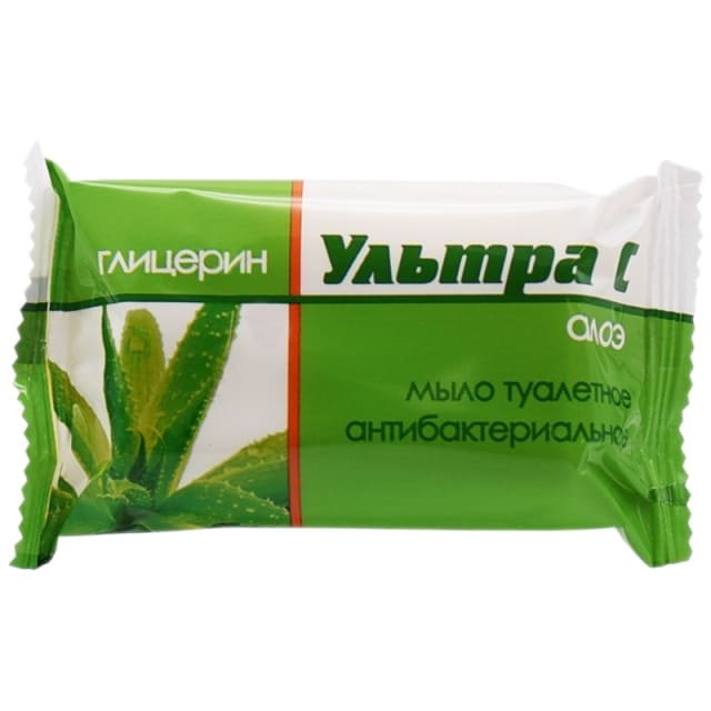 картинка Мыло, 90 гр, антибактер., с глицерином, "Стандарт. Ультра С", ММЗ от магазина Альфанит в Кунгуре