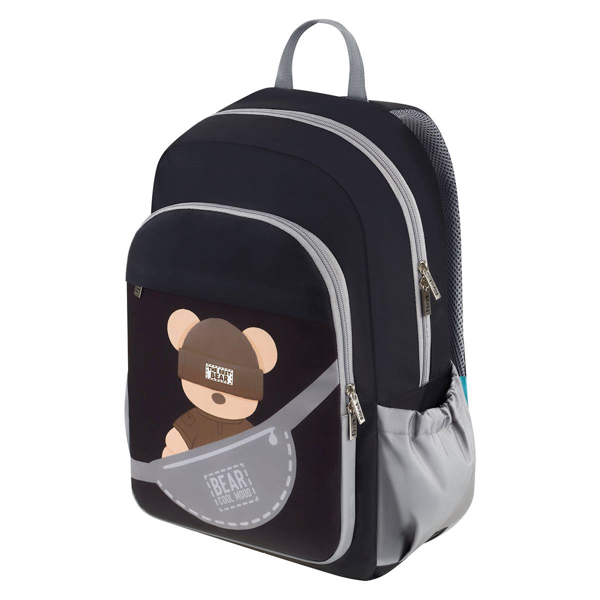 картинка Рюкзак, 2 отдела, 3 кармана, 44*31*14 см, уплотненная спинка, "Easy Start. Teddy bear", Först, AB_ES67555 от магазина Альфанит в Кунгуре