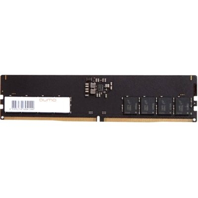 картинка Модуль памяти DIMM 32 GB, Qumo, DDR5, 4800 МГц, QUM5U-32G4800N40 от магазина Альфанит в Кунгуре