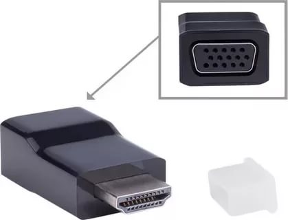 картинка Переходник HDMI-VGA Cablexpert (A-HDMI-VGA-001) (19M/15F) от магазина Альфанит в Кунгуре